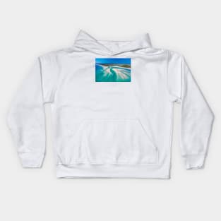 Willie Creek Inlet, Western Australia Kids Hoodie